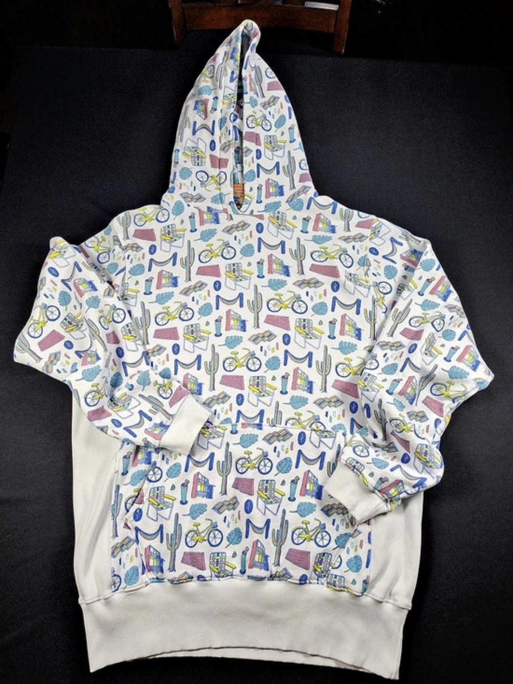 Mokuyobi x Saguaro Palm Springs All Over Print Hoodie Size Large